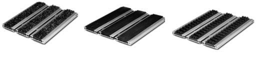 Aluminiowe wycieraczki systemowe